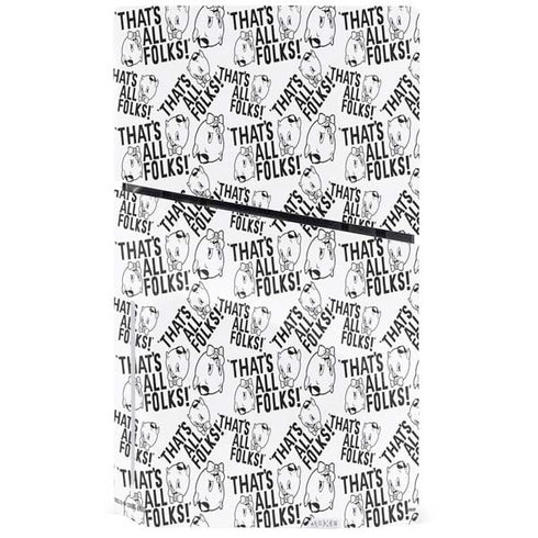 Looney Tunes Porky Pig Black and White PS5 Slim Disk Bundle Skin