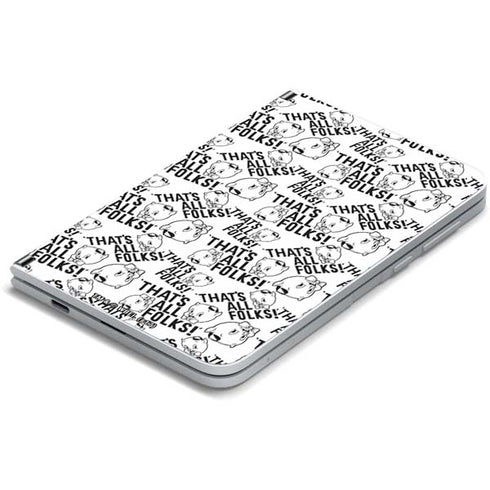 Looney Tunes Porky Pig Black and White Surface Duo Skin