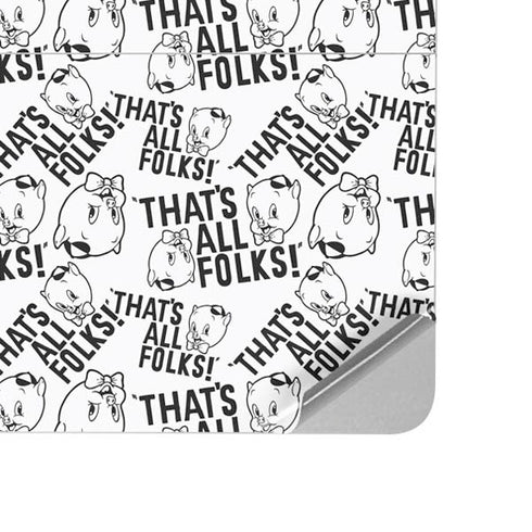 Looney Tunes Porky Pig Black and White Surface Laptop Studio Skin
