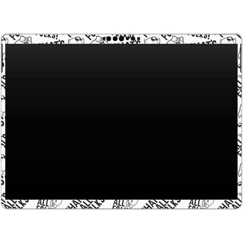 Looney Tunes Porky Pig Black and White Surface Pro 9 Skin