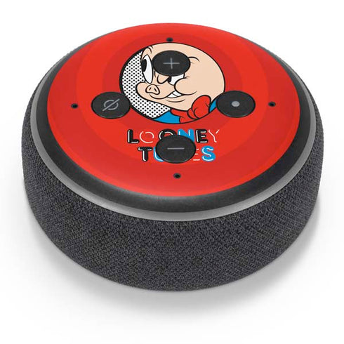 Looney Tunes Porky Pig Full Amazon Echo Dot Skin