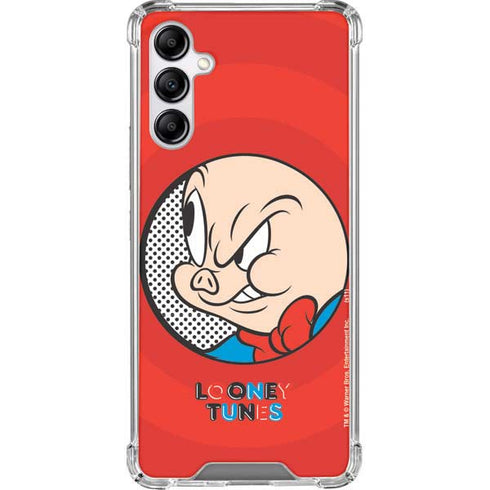 Looney Tunes Porky Pig Full Galaxy A14 5G Clear Case