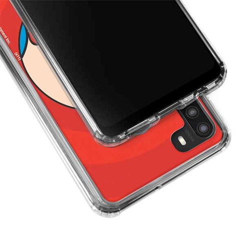 Looney Tunes Porky Pig Full Galaxy A21 Clear Case
