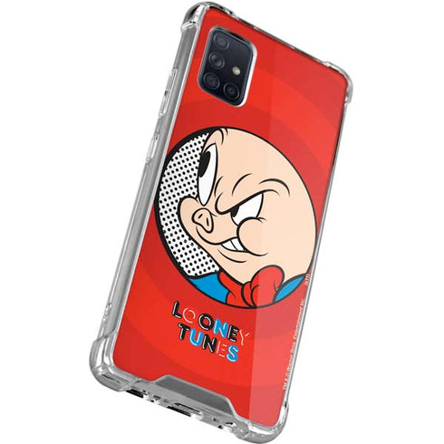 Looney Tunes Porky Pig Full Galaxy A71 5G Clear Case