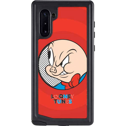 Looney Tunes Porky Pig Full Galaxy Note 10 Waterproof Case