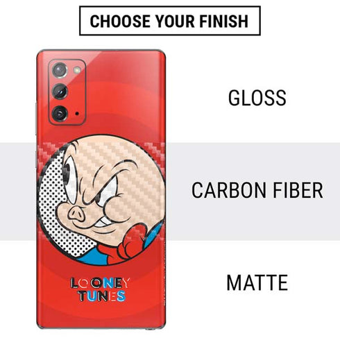 Looney Tunes Porky Pig Full Galaxy Note20 5G Skin