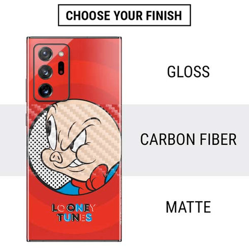 Looney Tunes Porky Pig Full Galaxy Note20 Ultra 5G Skin