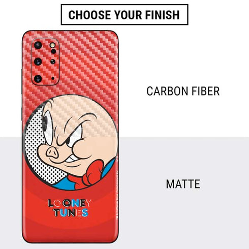 Looney Tunes Porky Pig Full Galaxy S20 Plus Skin
