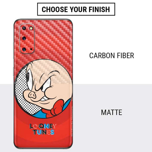 Looney Tunes Porky Pig Full Galaxy S20 Skin