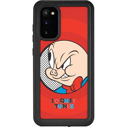 Looney Tunes Porky Pig Full Galaxy S20 Waterproof Case