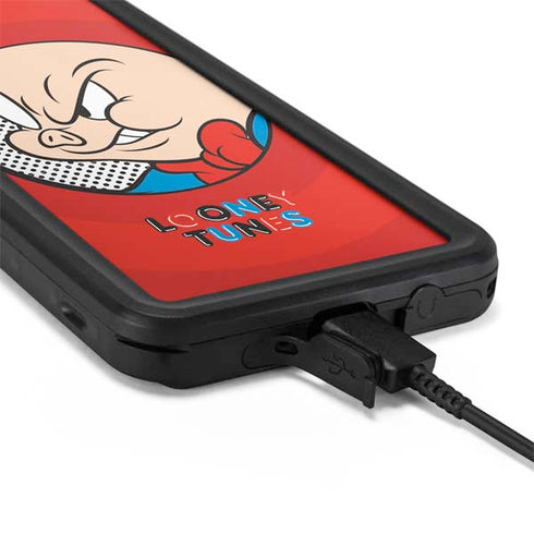 Looney Tunes Porky Pig Full Galaxy S20 Waterproof Case