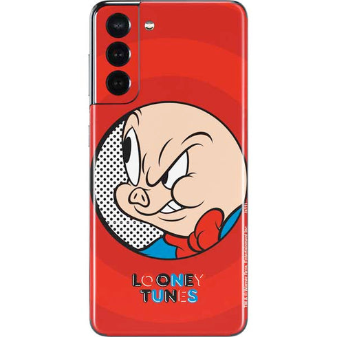 Looney Tunes Porky Pig Full Galaxy S21 5G Skin
