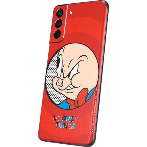 Looney Tunes Porky Pig Full Galaxy S21 5G Skin