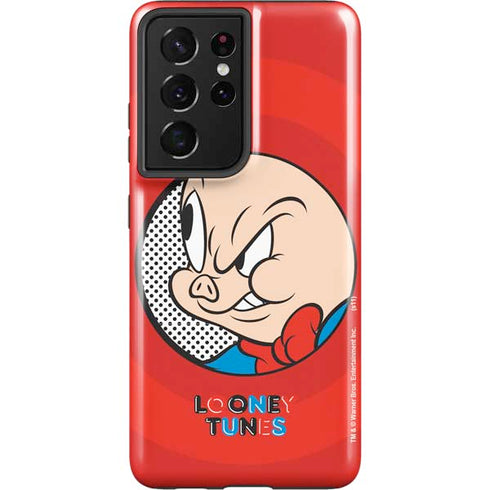 Looney Tunes Porky Pig Full Galaxy S21 Ultra 5G Pro Case