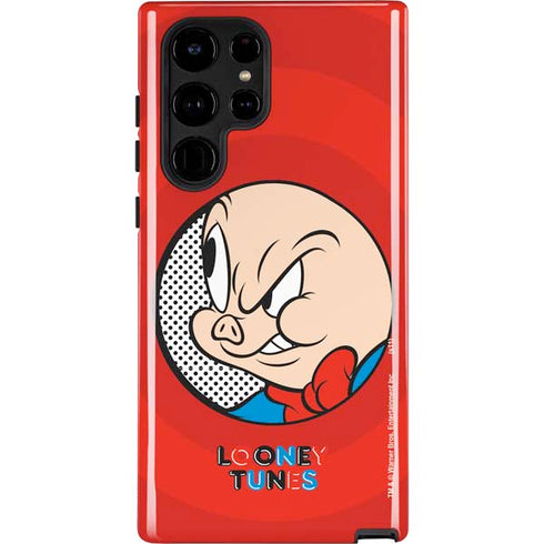 Looney Tunes Porky Pig Full Galaxy S22 Ultra Pro Case