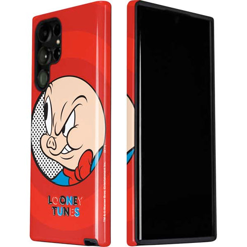 Looney Tunes Porky Pig Full Galaxy S22 Ultra Pro Case