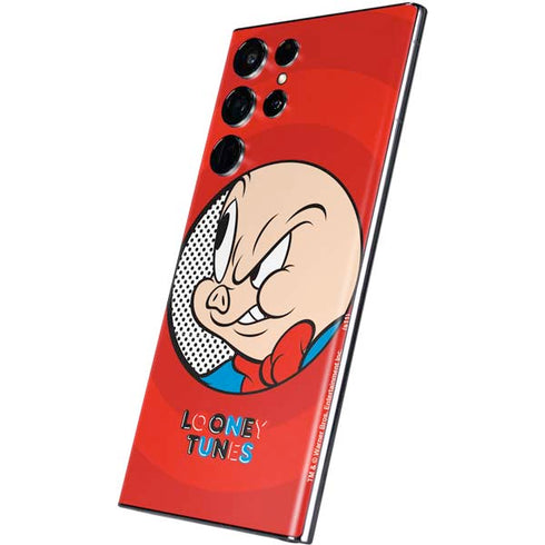 Looney Tunes Porky Pig Full Galaxy S22 Ultra Skin