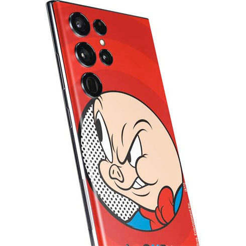 Looney Tunes Porky Pig Full Galaxy S22 Ultra Skin