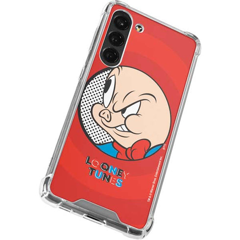 Looney Tunes Porky Pig Full Galaxy S23 Plus Clear Case