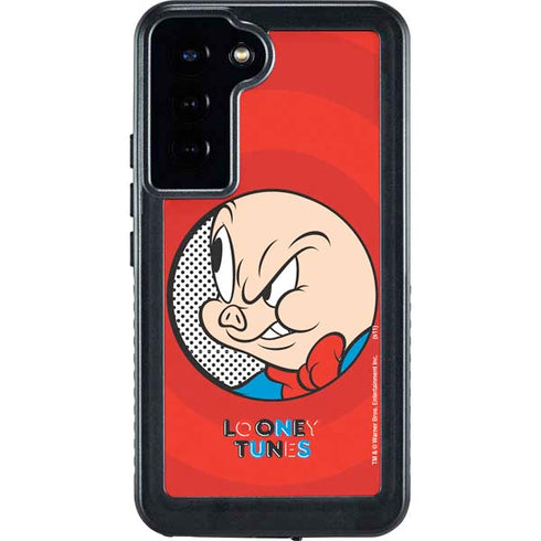 Looney Tunes Porky Pig Full Galaxy S23 Plus Waterproof Case