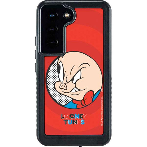 Looney Tunes Porky Pig Full Galaxy S23 Waterproof Case
