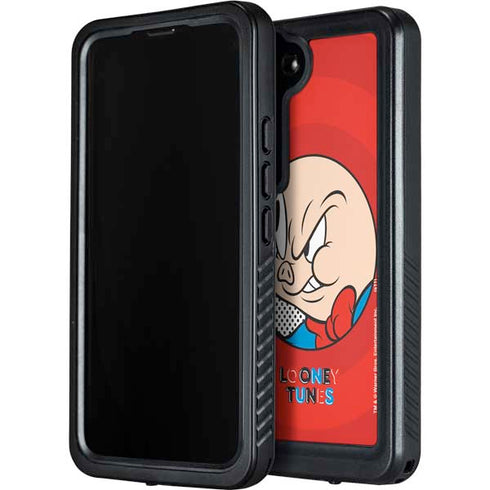 Looney Tunes Porky Pig Full Galaxy S23 Waterproof Case