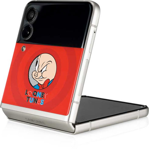 Looney Tunes Porky Pig Full Galaxy Z Flip3 5G Skin