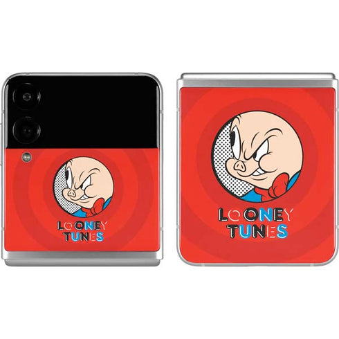 Looney Tunes Porky Pig Full Galaxy Z Flip4 5G Skin