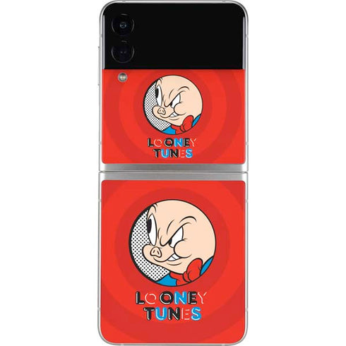 Looney Tunes Porky Pig Full Galaxy Z Flip4 5G Skin