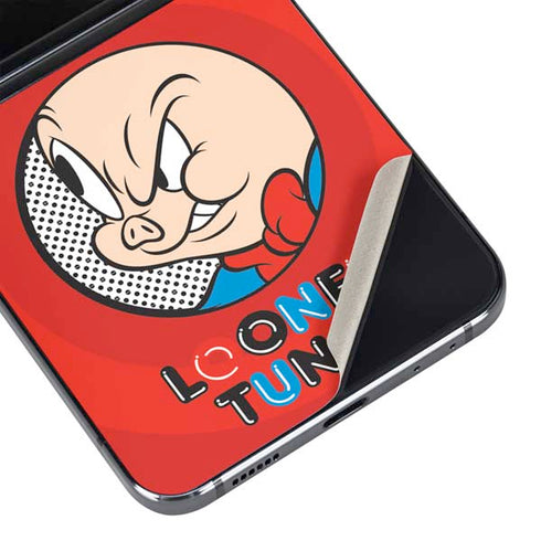 Looney Tunes Porky Pig Full Galaxy Z Flip5 5G Skin