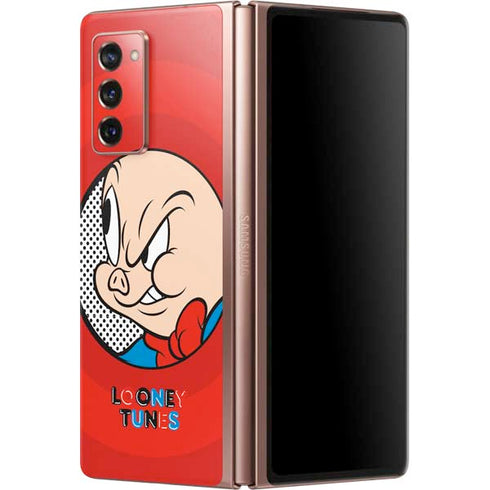Looney Tunes Porky Pig Full Galaxy Z Fold2 5G Skin