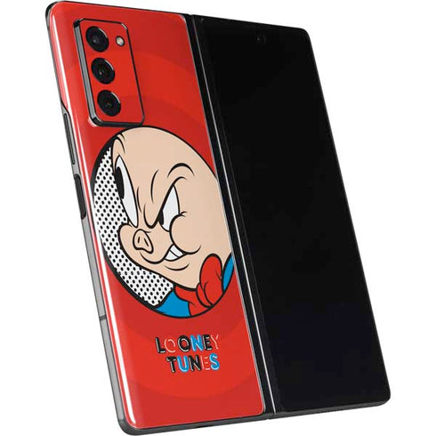 Looney Tunes Porky Pig Full Galaxy Z Fold2 5G Skin