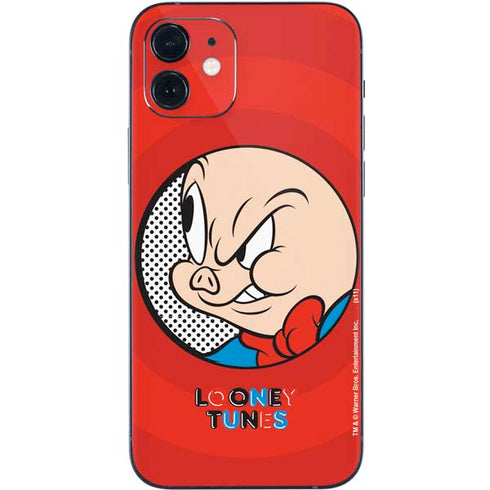 Looney Tunes Porky Pig Full iPhone 12 Mini Skin
