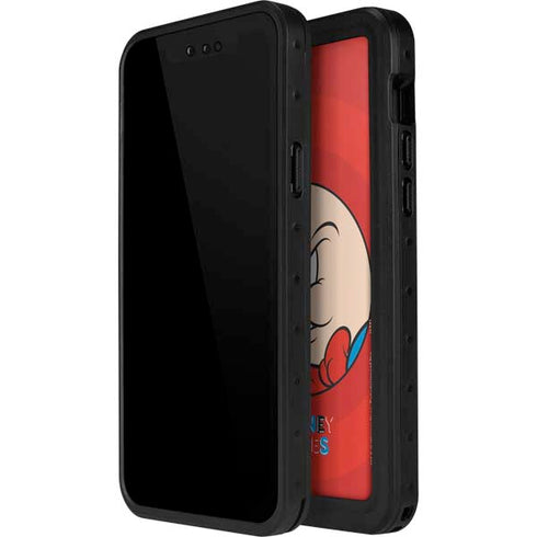 Looney Tunes Porky Pig Full iPhone 12 Mini Waterproof Case
