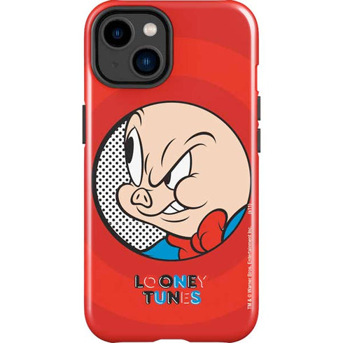 Looney Tunes Porky Pig Full iPhone 15 Plus Impact Case