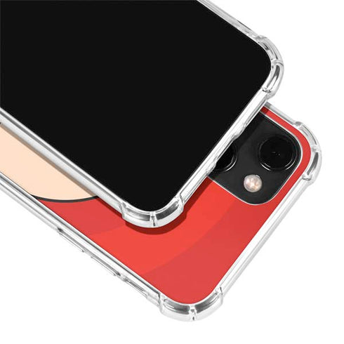 Looney Tunes Porky Pig Full iPhone 14 Plus Clear Case