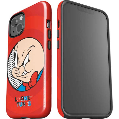 Looney Tunes Porky Pig Full iPhone 15 Impact Case