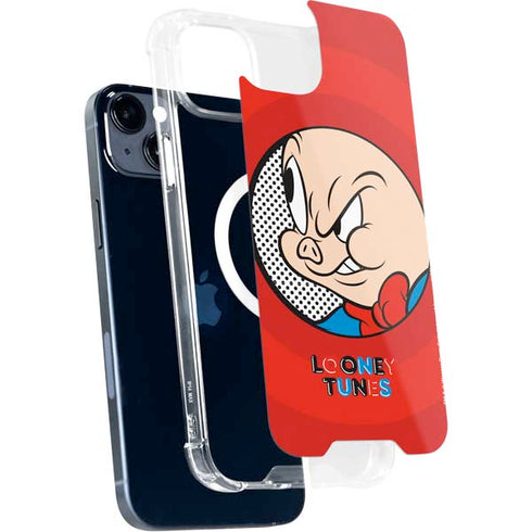 Looney Tunes Porky Pig Full iPhone 14 Plus MagSafe Case