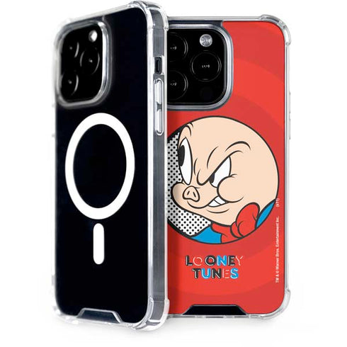 Looney Tunes Porky Pig Full iPhone 15 Pro MagSafe Case