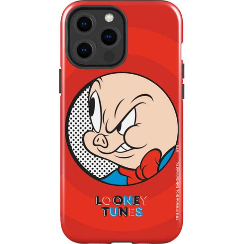Looney Tunes Porky Pig Full iPhone 15 Pro Max Impact Case