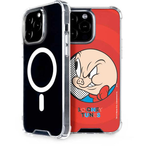 Looney Tunes Porky Pig Full iPhone 15 Pro Max MagSafe Case