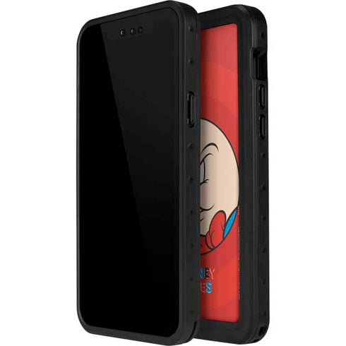 Looney Tunes Porky Pig Full iPhone 14 Pro Max Waterproof Case