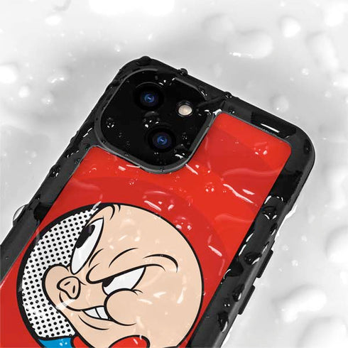 Looney Tunes Porky Pig Full iPhone 15 Waterproof Case