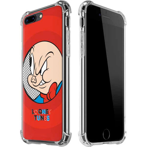 Looney Tunes Porky Pig Full iPhone 7/8 Plus Clear Case