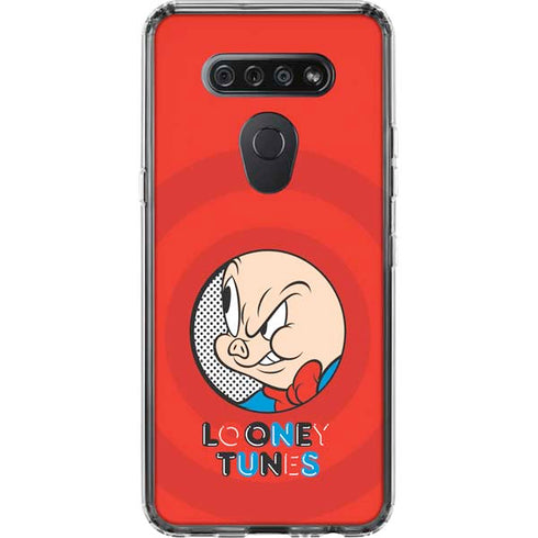 Looney Tunes Porky Pig Full LG K51/Q51 Clear Case