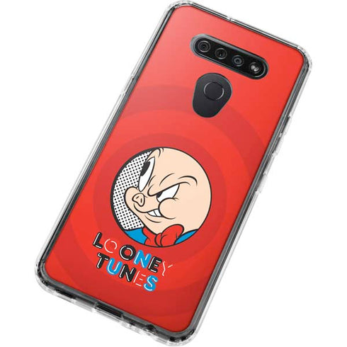 Looney Tunes Porky Pig Full LG K51/Q51 Clear Case