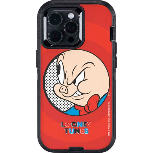 Looney Tunes Porky Pig Full Otterbox Defender iPhone Skin