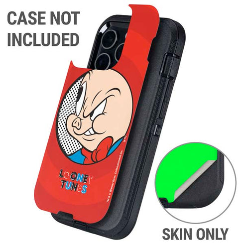Looney Tunes Porky Pig Full Otterbox Defender iPhone Skin