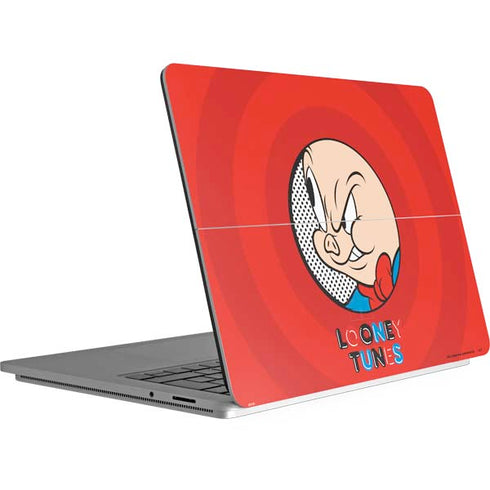 Looney Tunes Porky Pig Full Surface Laptop Studio Skin