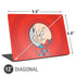 Looney Tunes Porky Pig Full Universal Laptop 12in (9.8 x 6.8in) Skin
